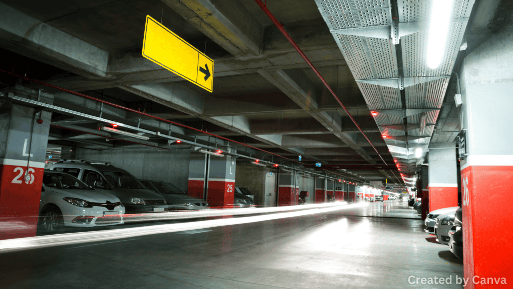 Problems with towing in a parking garage