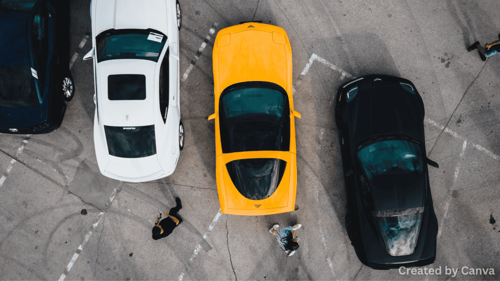 Find the lot where the car is being held.